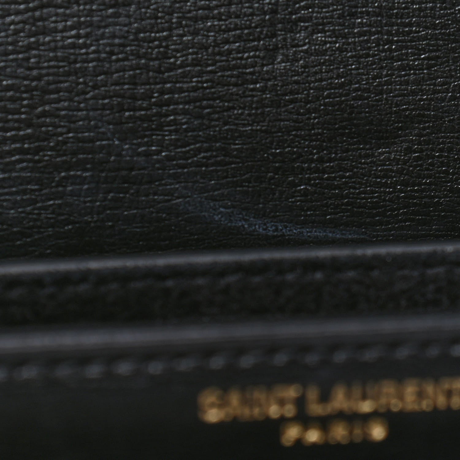 Saint Laurent Calfskin Medium Monogram Sunset Black 5 of 7