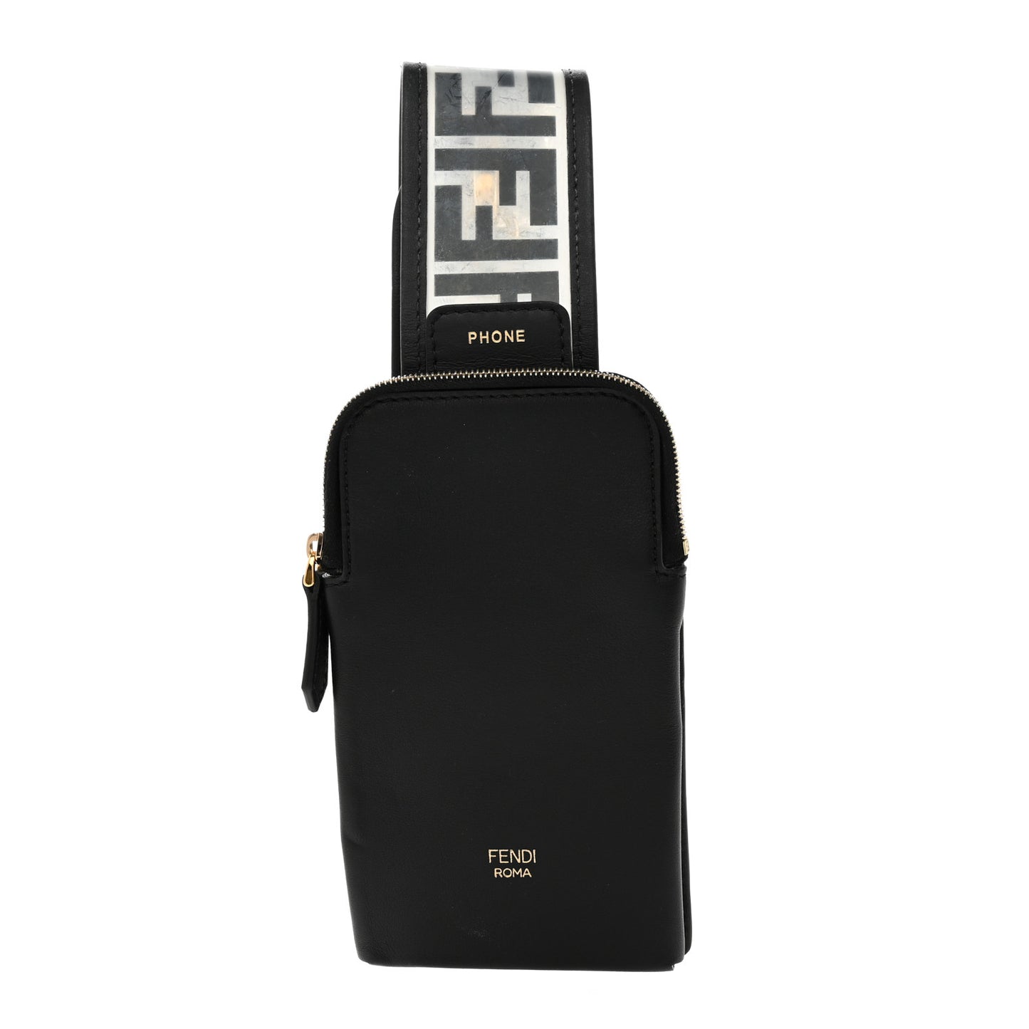 TPU FF Vitello Grace Cell Pocket Strap You Black