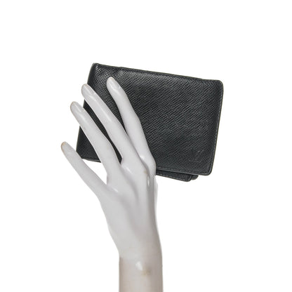 Louis Vuitton Taiga Mens Billfold Wallet 3 Flaps Ardoise 2 of 6
