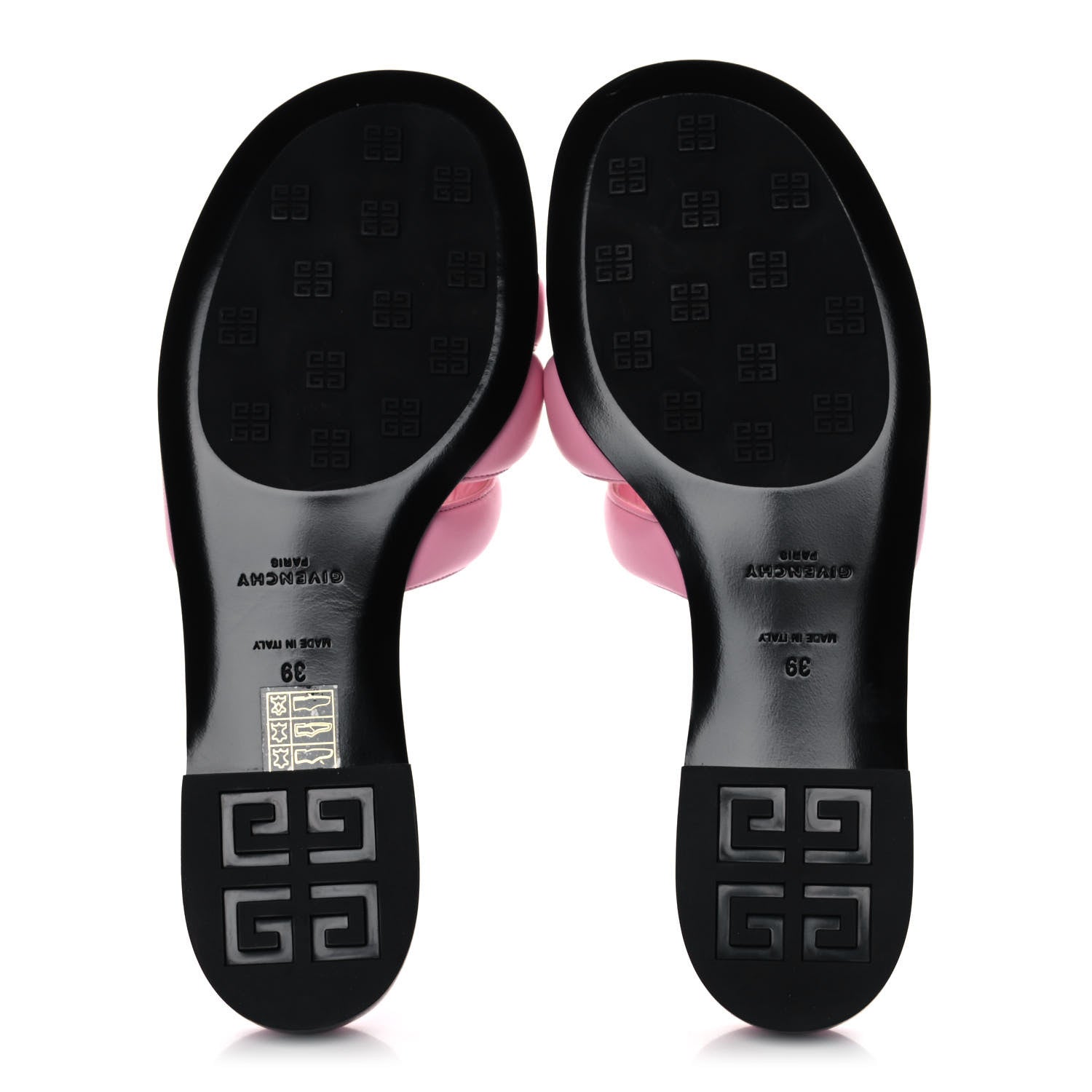 Givenchy Nappa G Flat Sandals 39 Baby Pink 5 of 10