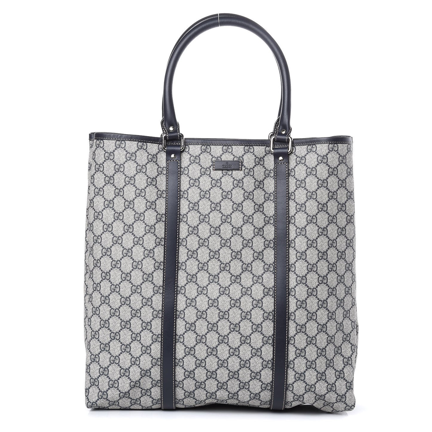 GG Plus Monogram Joy Vertical Tote Navy