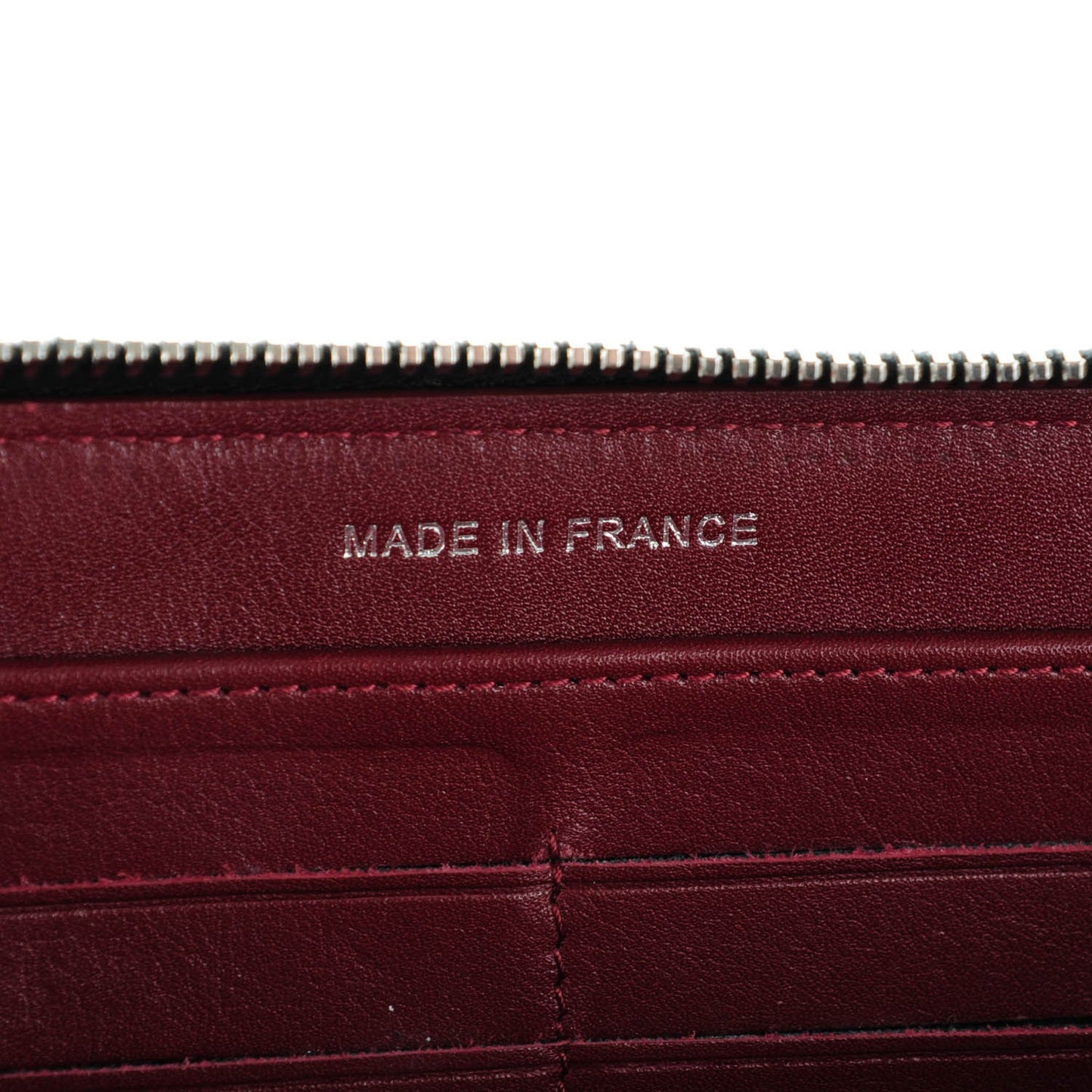 Caviar Quilted Large Gusset Zip Around Wallet Black