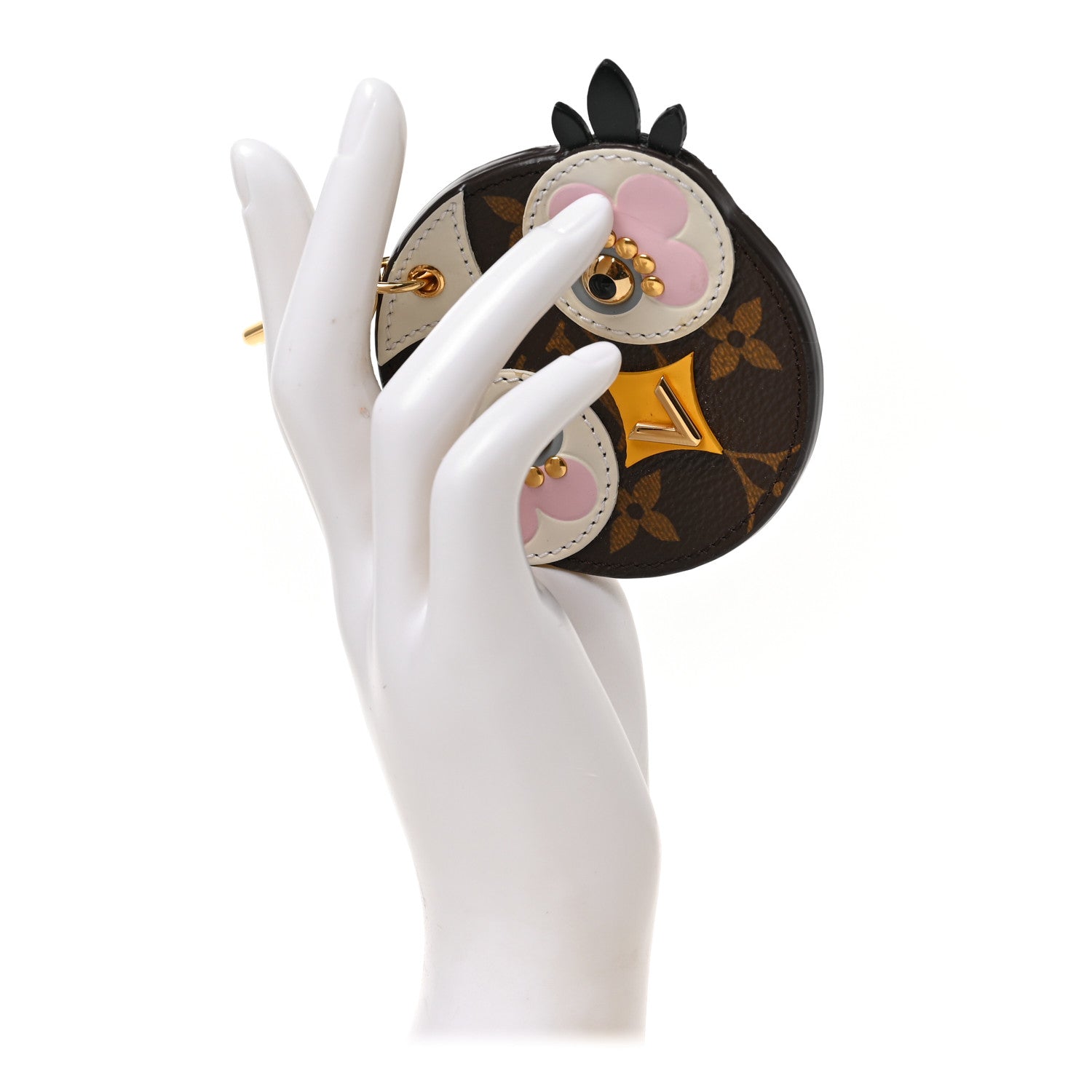 Louis Vuitton Monogram Lovely Birds Bag Charm 2 of 5