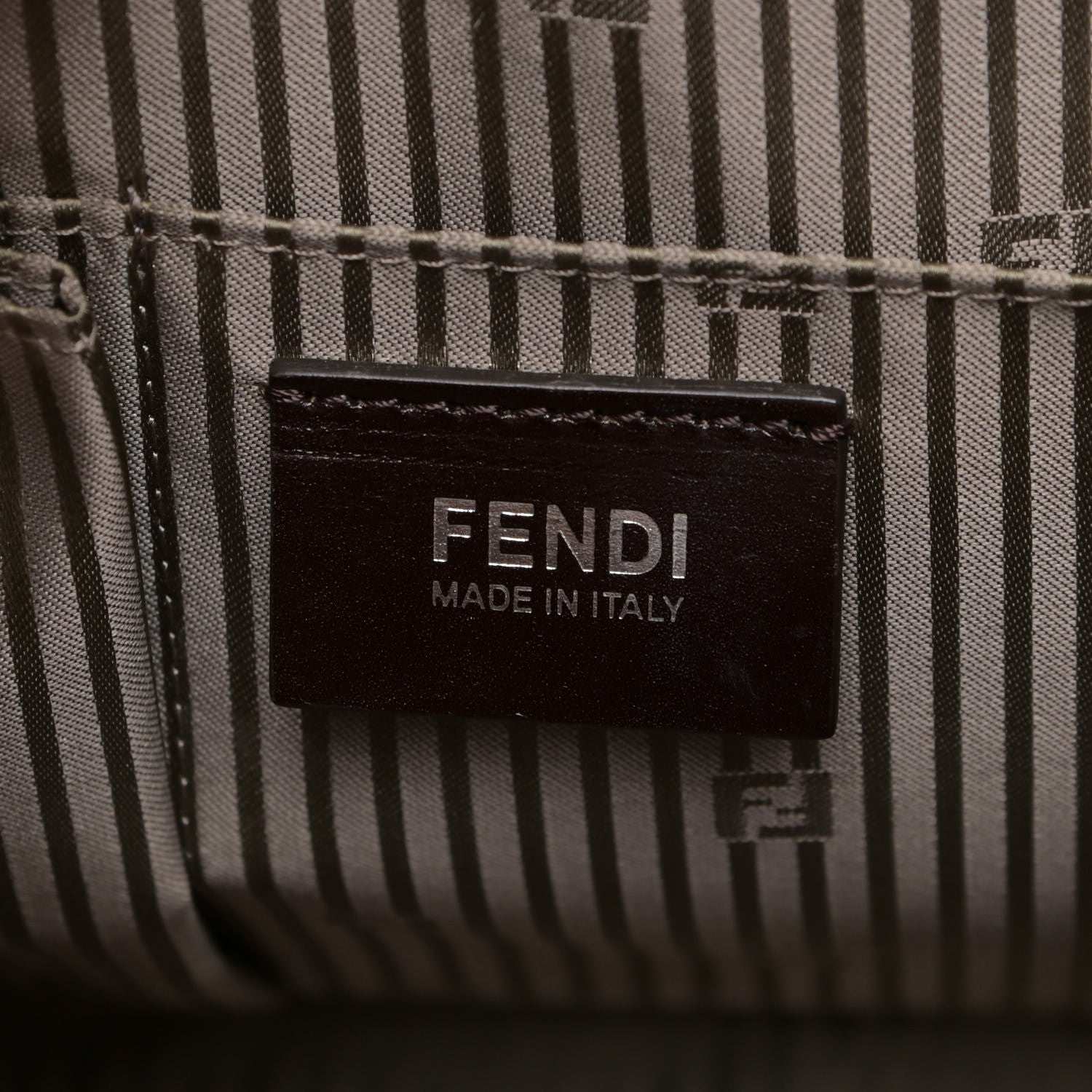 Fendi Vitello Elite Regular 2Jours Tote Tortora 6 of 11