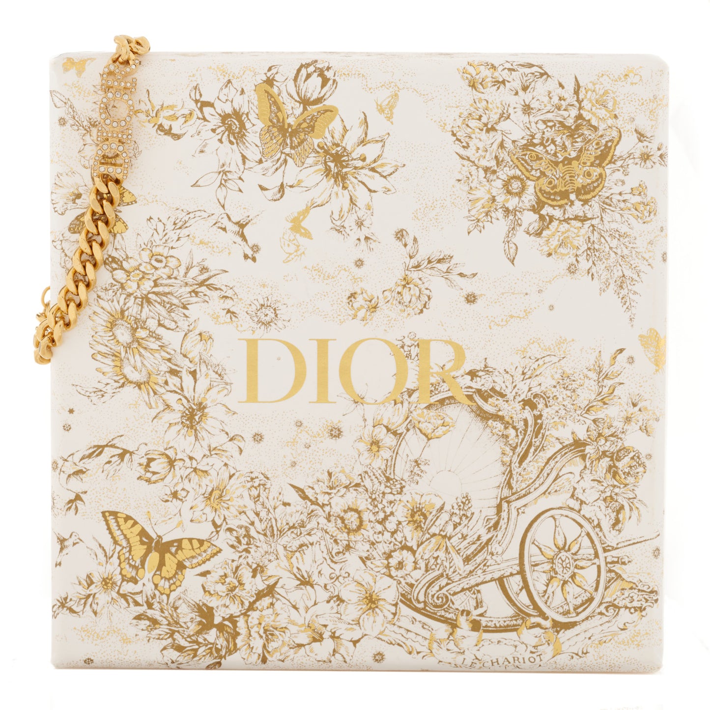 Metal Crystal Dio(r)evolution Bracelet Gold