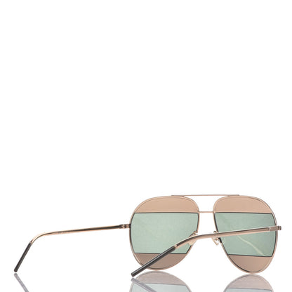 Christian Dior Split 1 Aviator Sunglasses Gold 3 of 8