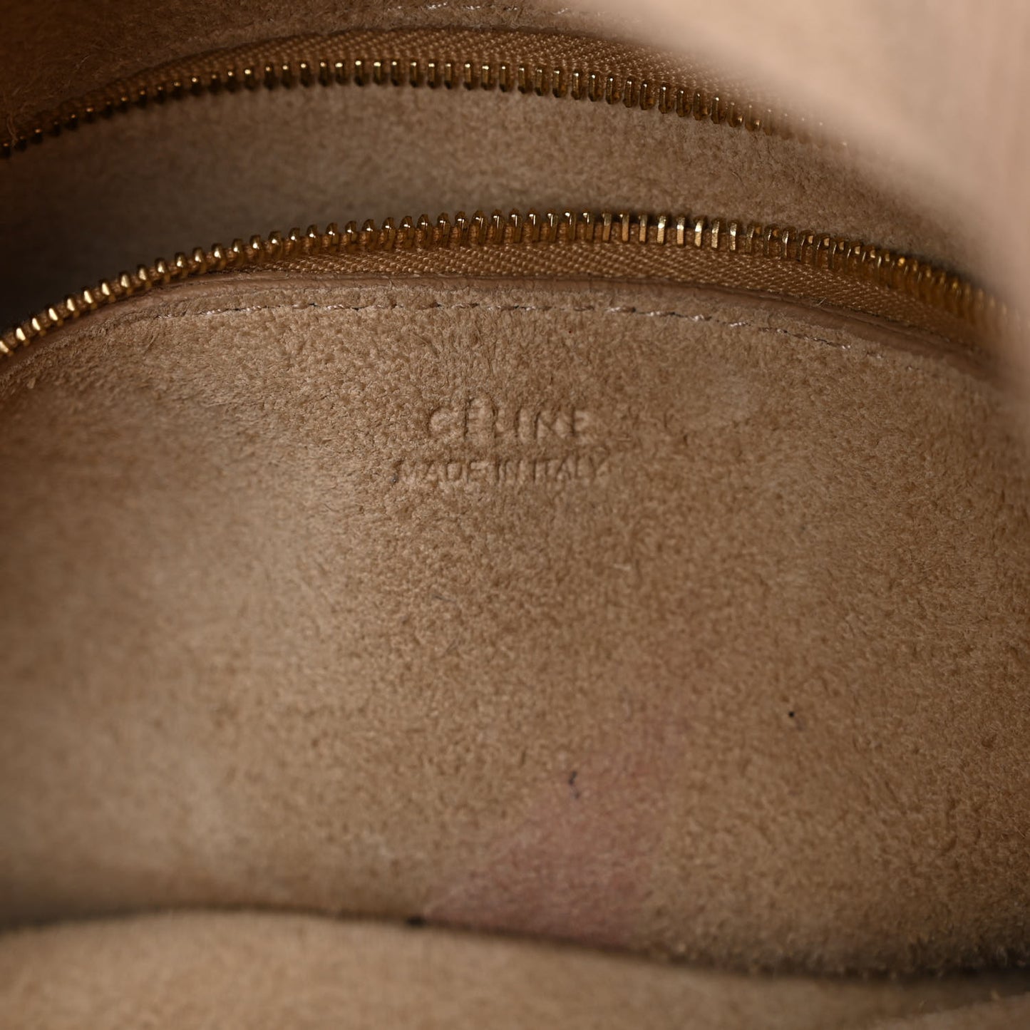 Goatskin Sangle Bucket Bag Dune