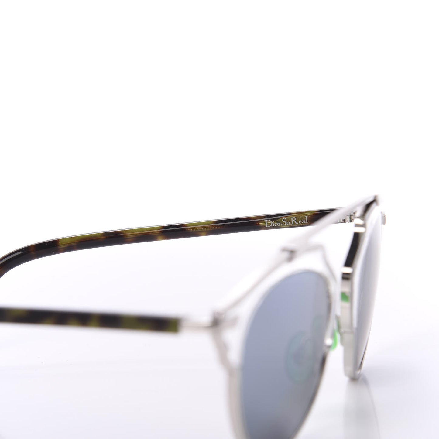 So Real Sunglasses Silver Tortoise