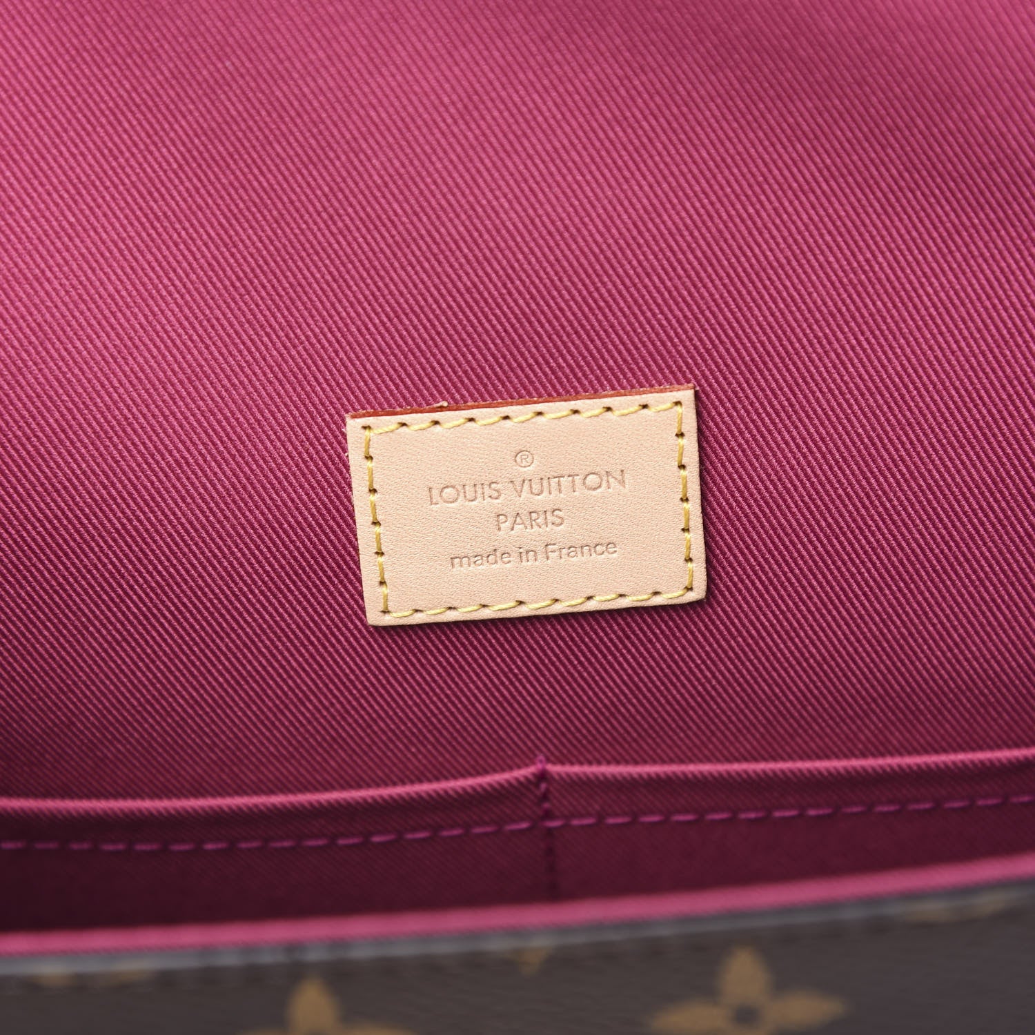 Louis Vuitton Monogram Cluny BB Bordeaux Fuchsia 5 of 9