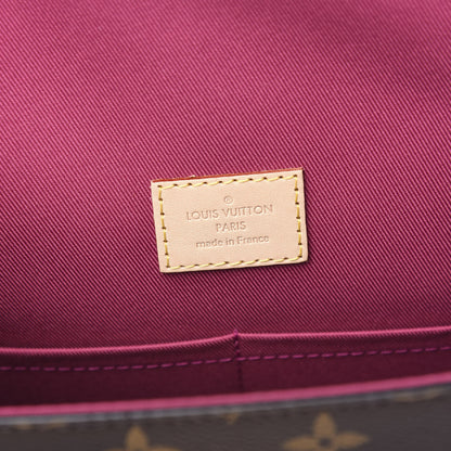 Louis Vuitton Monogram Cluny BB Bordeaux Fuchsia 5 of 9