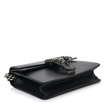 Gucci Calfskin Mini Dionysus Shoulder Bag Black 4 of 10
