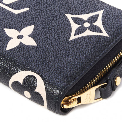 Louis Vuitton Empreinte Monogram Giant Zippy Wallet Black Beige 4 of 8