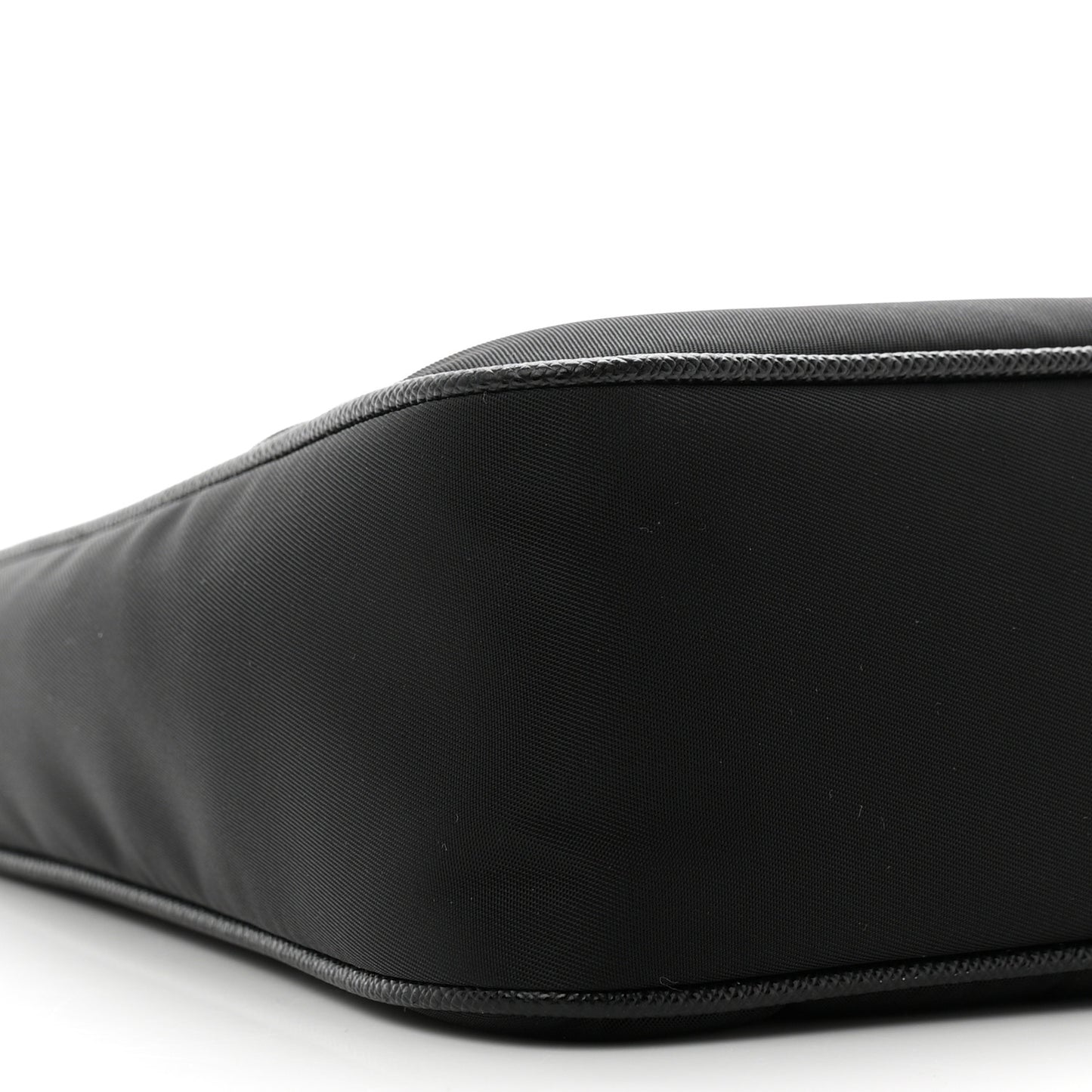 Tessuto Nylon Saffiano Mini Re-Edition 2005 Bag Black