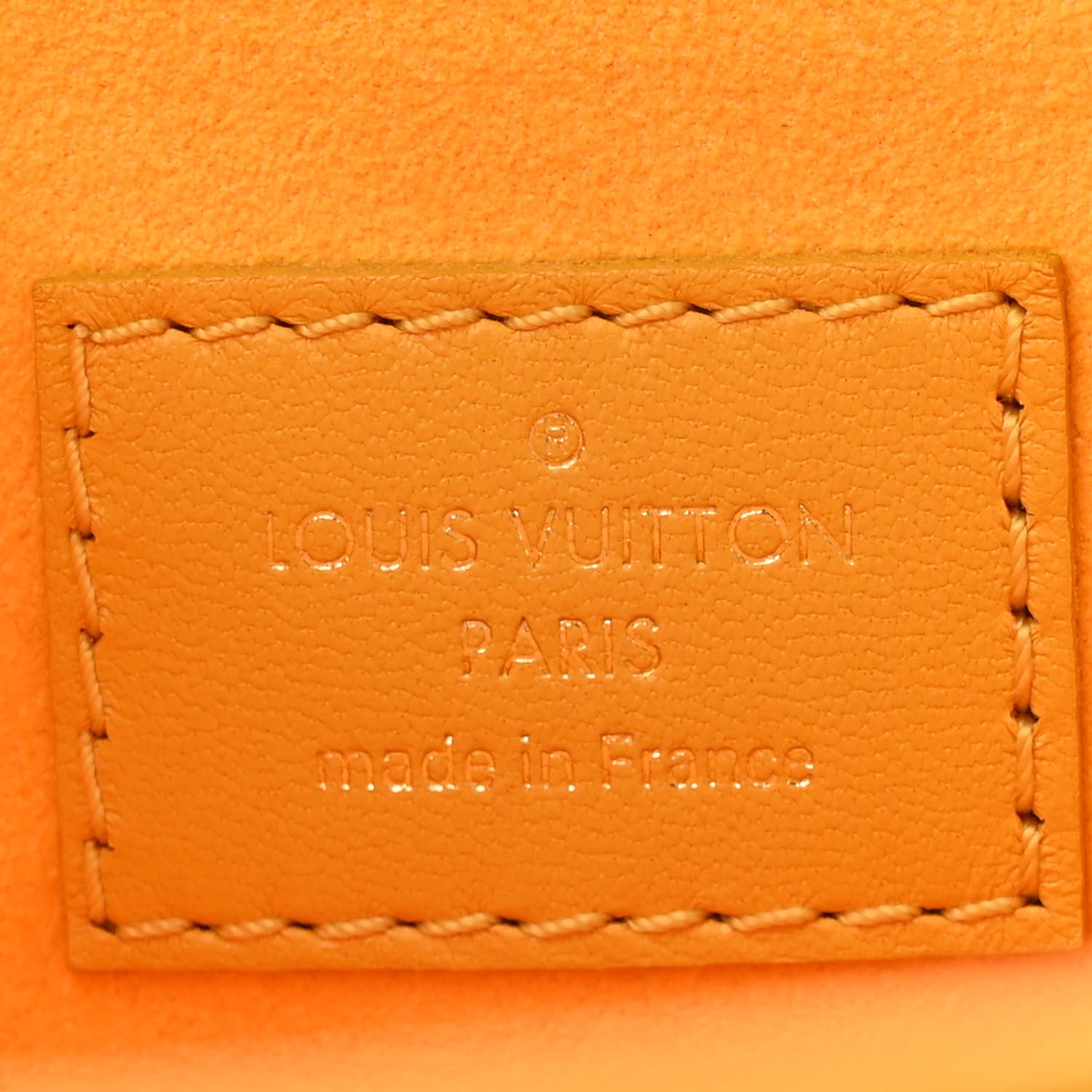 Louis Vuitton Lambskin Embossed Monogram Coussin PM Sunflower 8 of 15