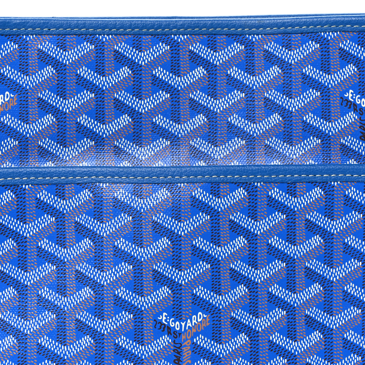 Goyardine Jouvence Toiletry Pouch Sky Blue