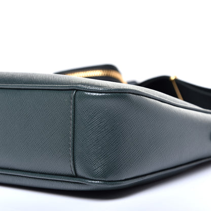 Prada Saffiano Lux Re-Edition 2005 Shoulder Bag Smeraldo 7 of 11