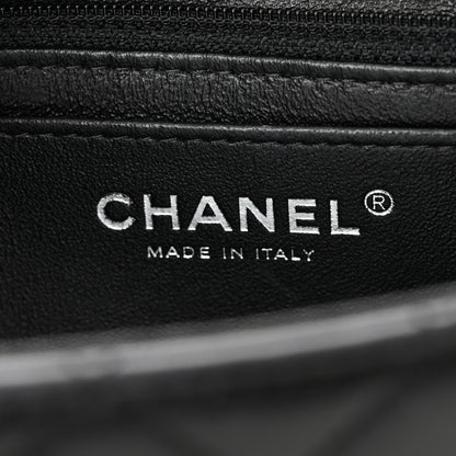 Chanel Lambskin Quilted Mini Rectangular Flap Black 6 of 10