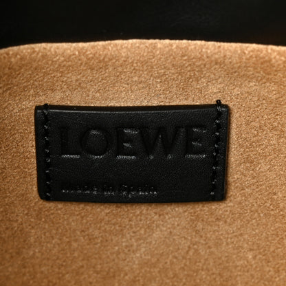Loewe Calfskin Mini Coil Flamenco Clutch Black 6 of 11