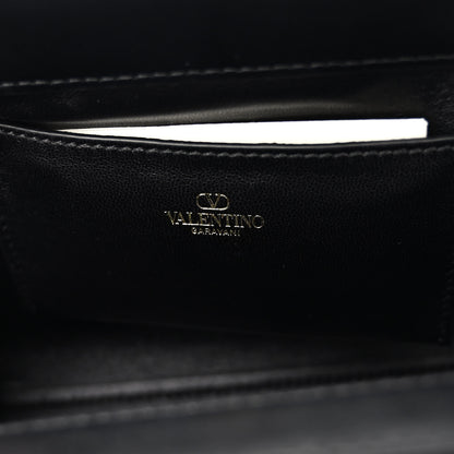 Valentino Garavani Calfskin Mini Logo Crossbody Tote Black 6 of 9