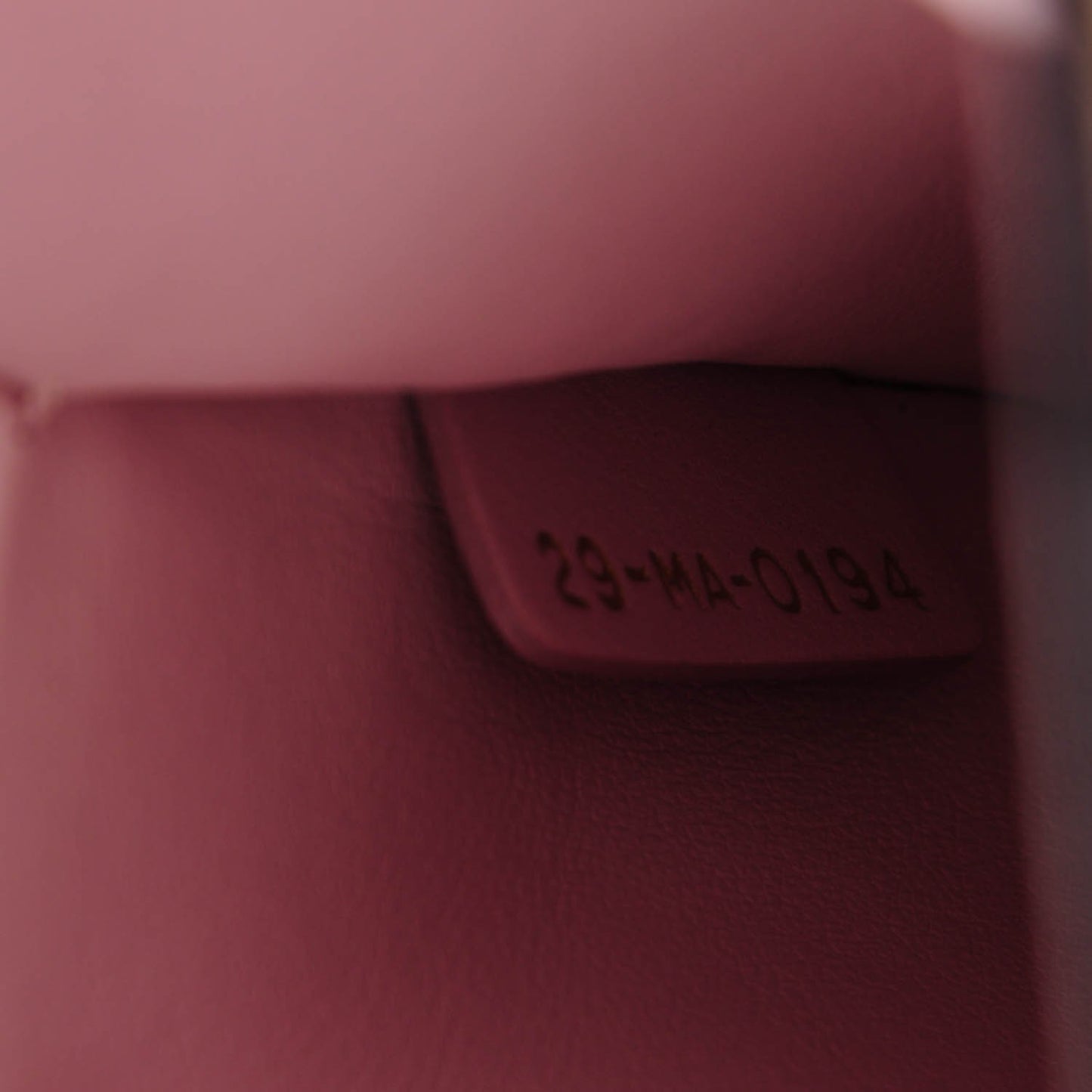 Metallic Bullcalf Medium Diorissimo Bag Champagne