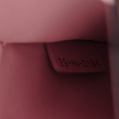 Christian Dior Metallic Bullcalf Medium Diorissimo Bag Champagne 8 of 9