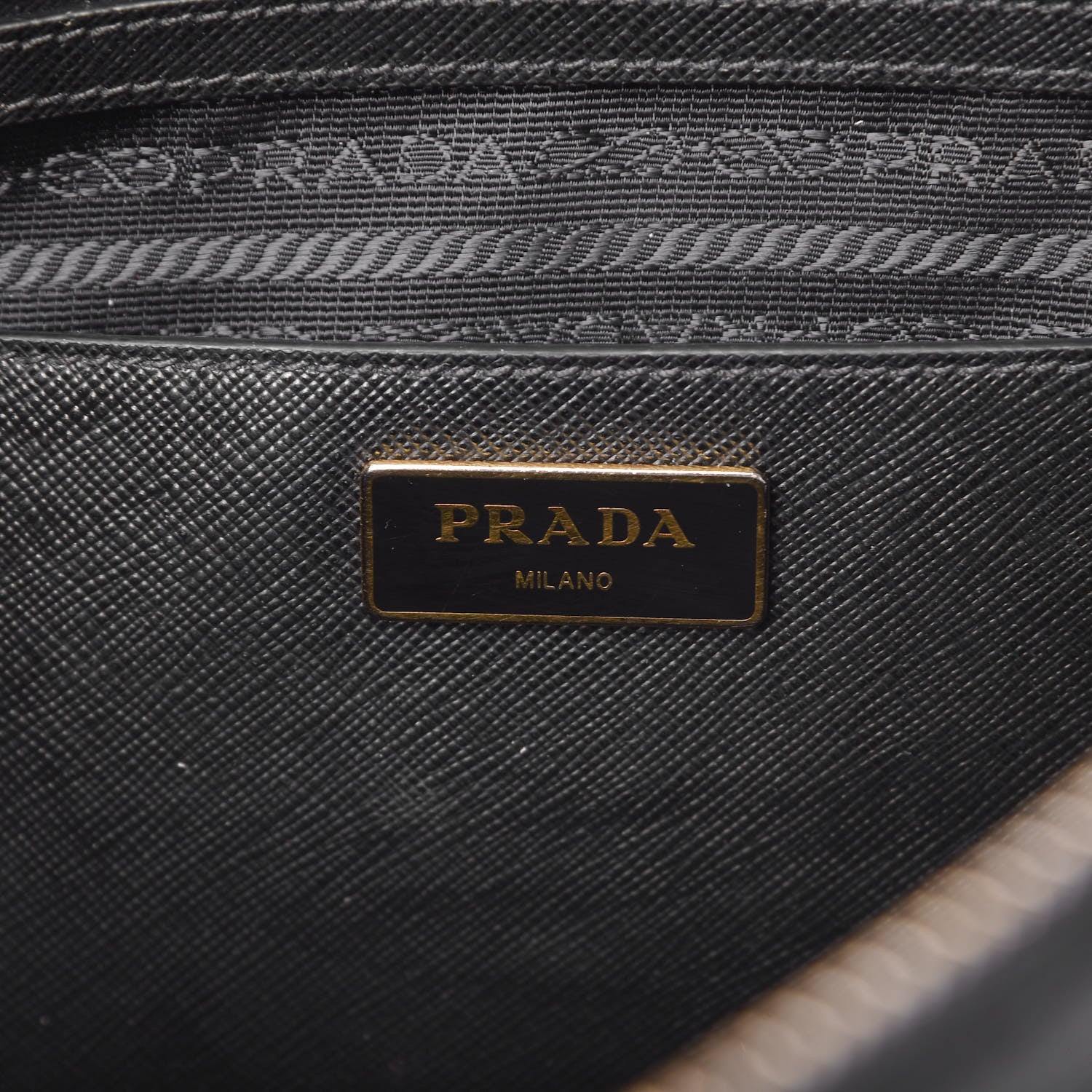 Prada Saffiano Medium Galleria Double Zip Tote Black 7 of 12