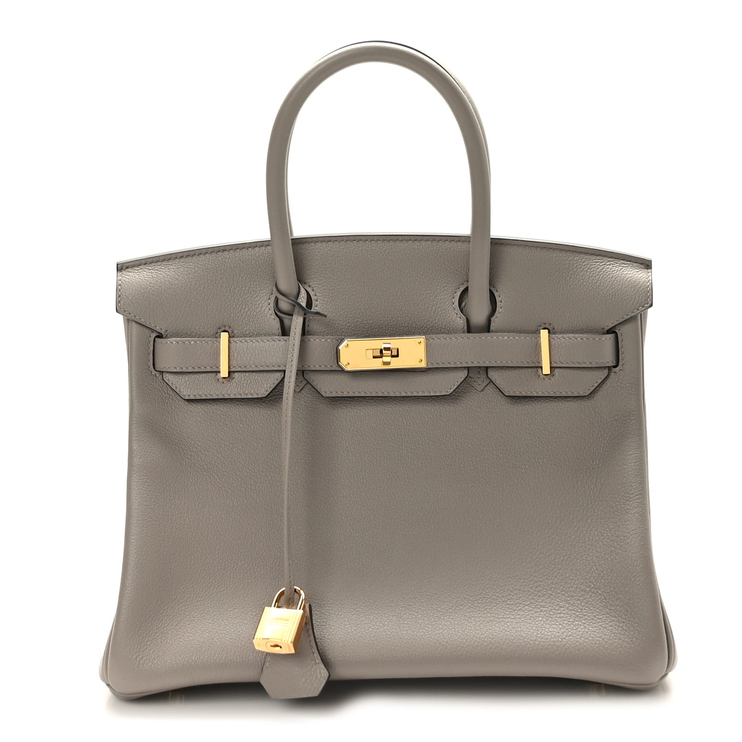 Taurillon Novillo Birkin 30 Gris Asphalte