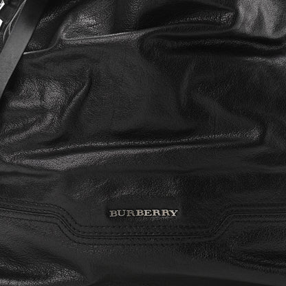 Burberry Grainy Calfskin Large Ashmore Hobo Black 10 of 12