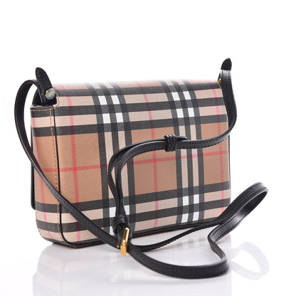 Burberry House Check Tartan Mix Hampshire Crossbody 3 of 9
