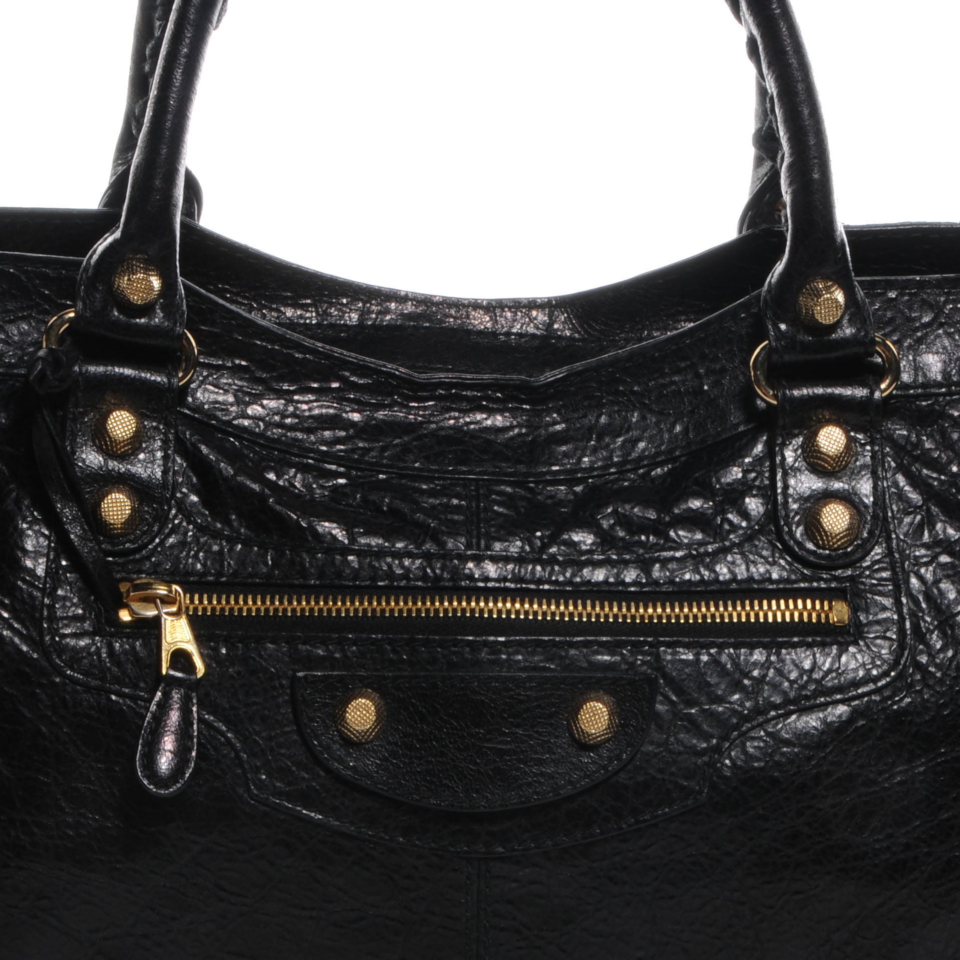 Balenciaga Agneau Giant 12 Gold Hardware Part Time Black 9 of 9