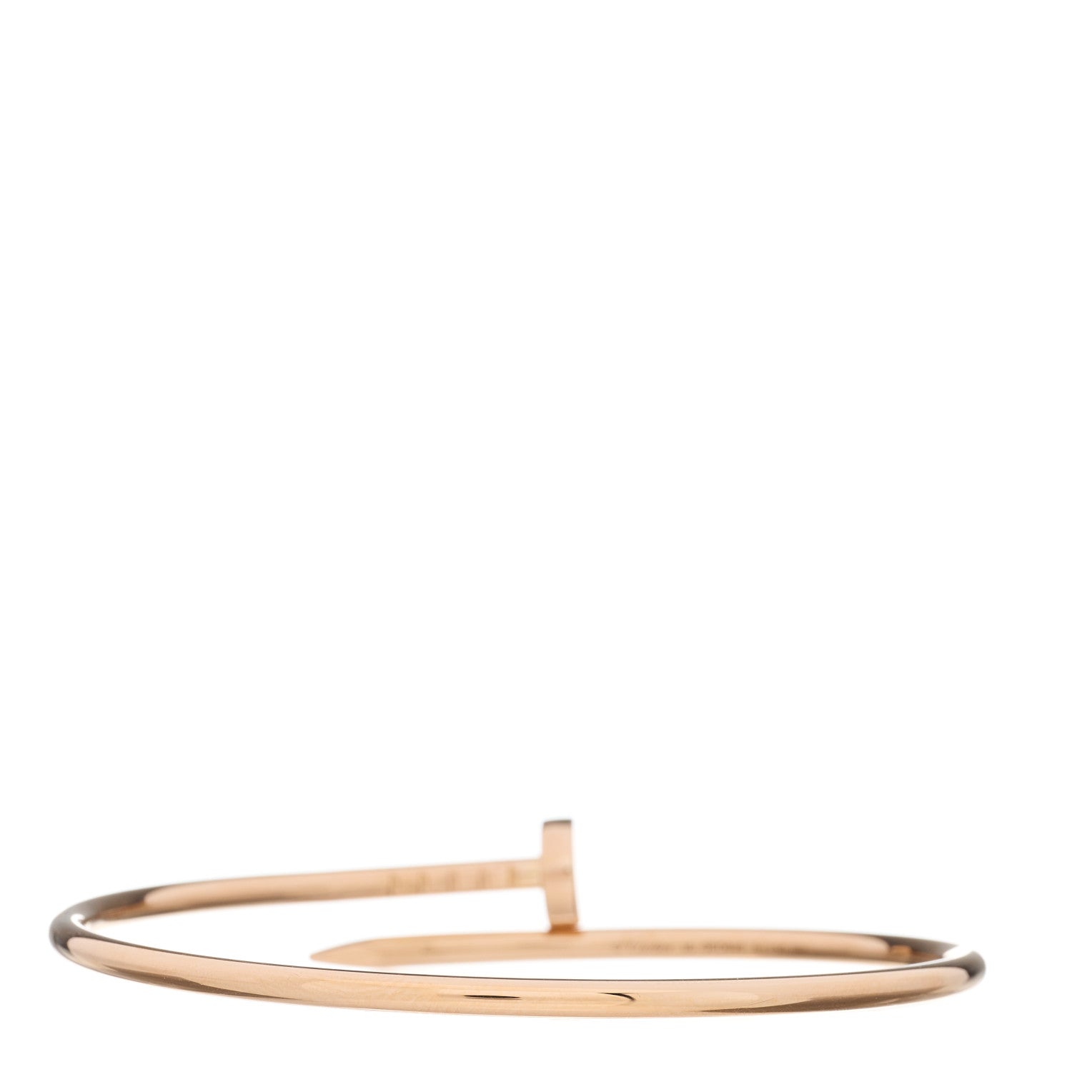 Cartier 18K Pink Gold Small Juste Un Clou Bracelet 16 2 of 4