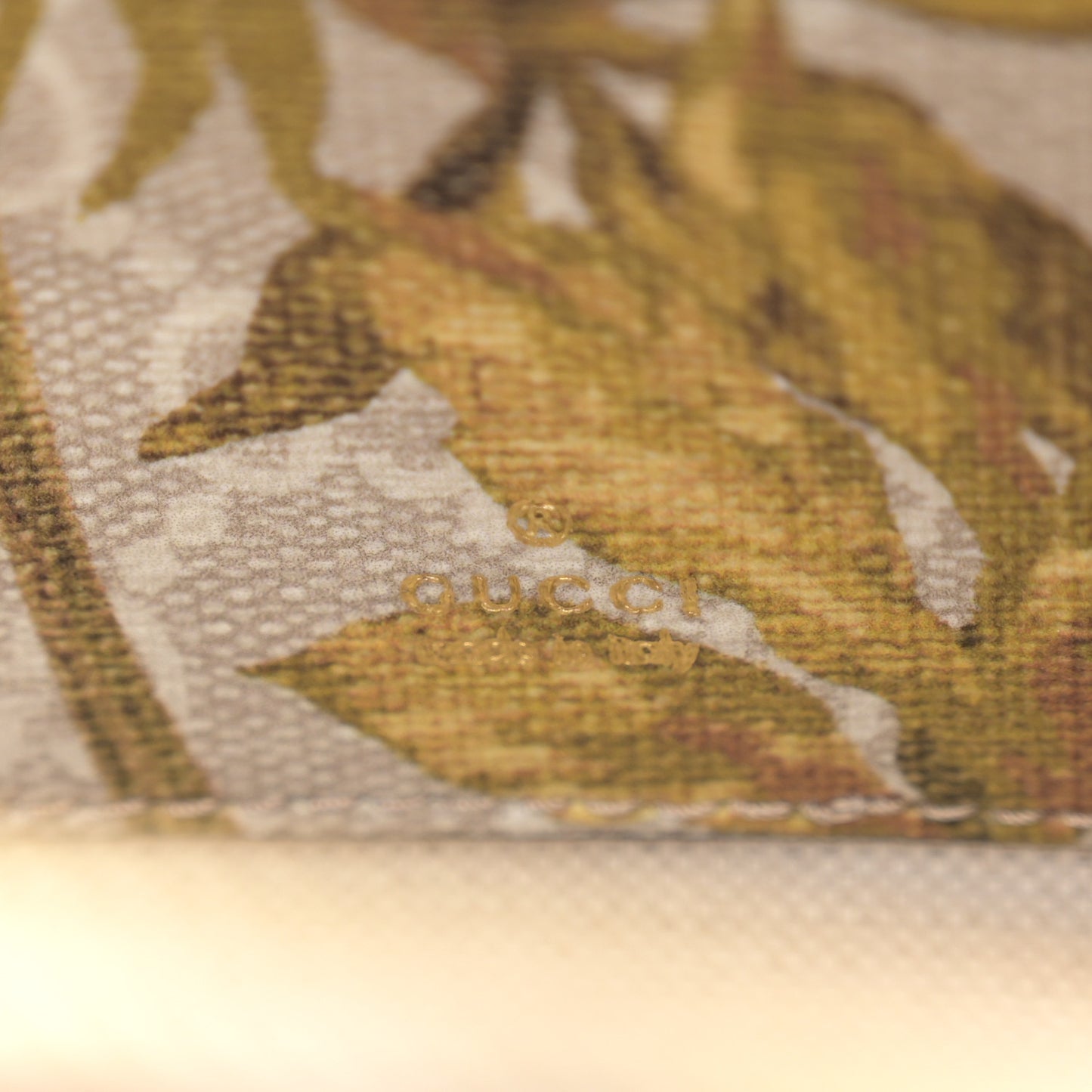 GG Supreme Monogram Water Flora Web Mini Ophidia Top Handle Bowler Bag Beige White Multicolor