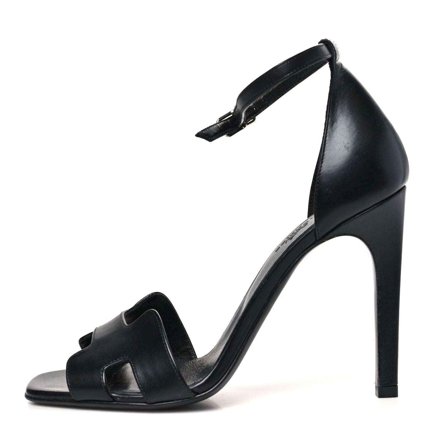 Calfskin Joy 105 Sandals 38.5 Black