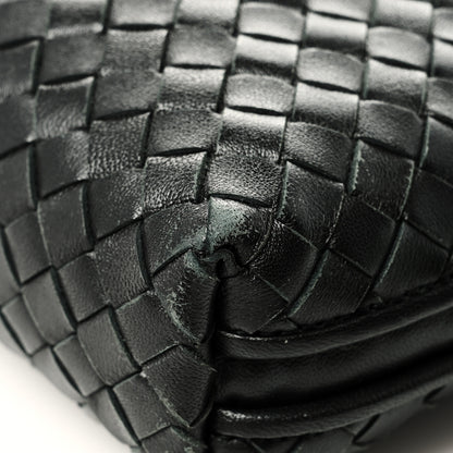 Bottega Veneta Nappa Intrecciato Nodini Crossbody Messenger Black 12 of 14