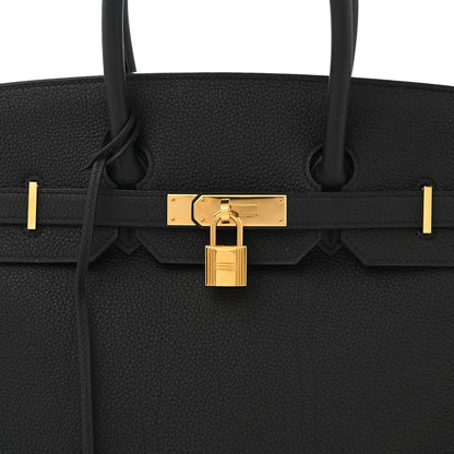 Hermes Togo Birkin 35 Black 9 of 12