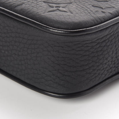 Louis Vuitton Taurillon Monogram Uniformes Solar Ray Soft Pochette Volga Belt Bag Black 9 of 9