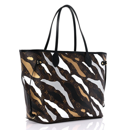 Louis Vuitton X LOL Monogram Neverfull MM Gold Silver 3 of 10