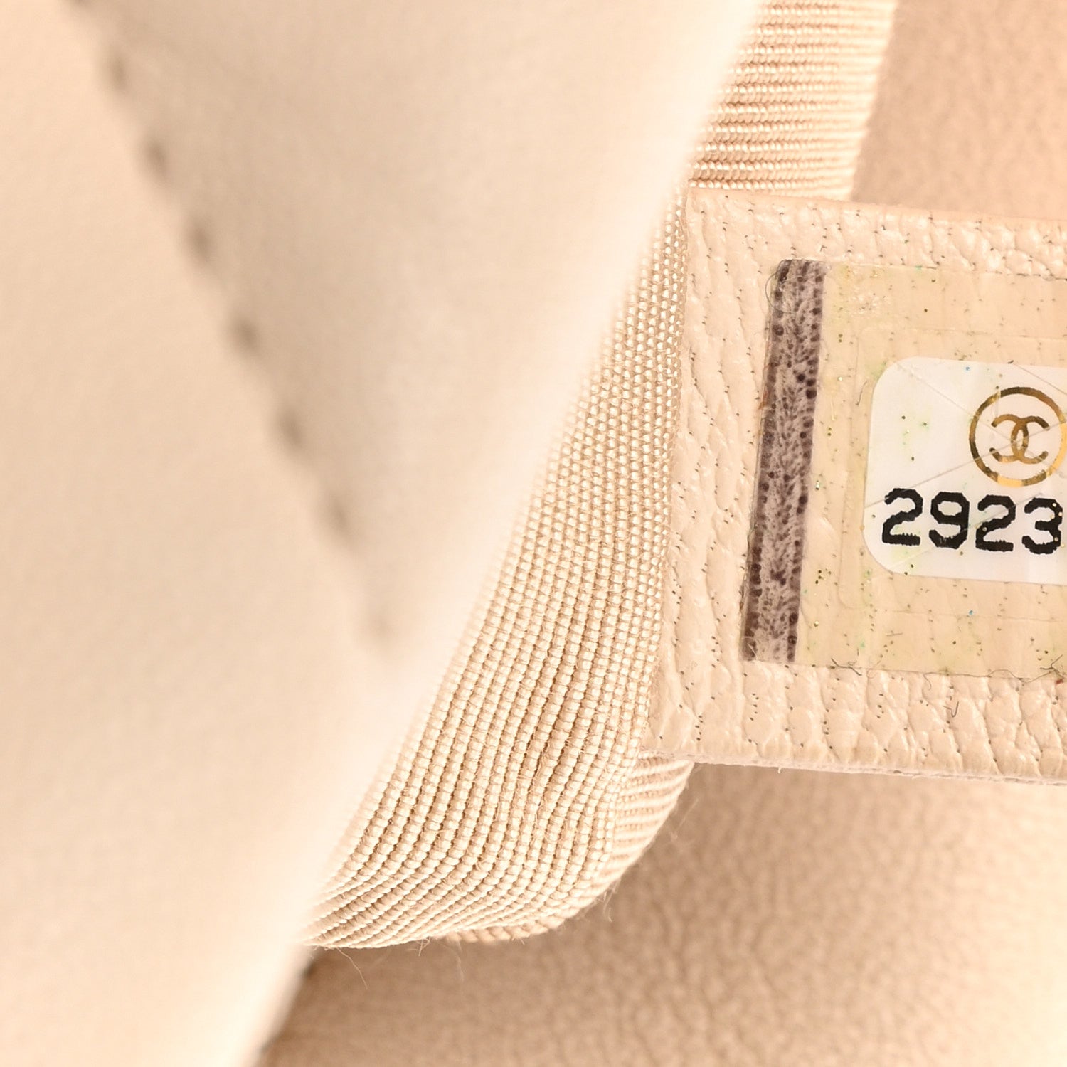 Chanel Goatskin Quilted Medium Chanel 19 Flap Light Beige 6 of 11