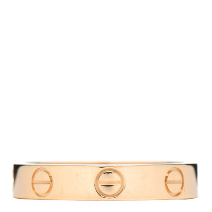 Cartier 18K Yellow Gold 3.5mm LOVE Wedding Band Ring 52 6 3 of 4