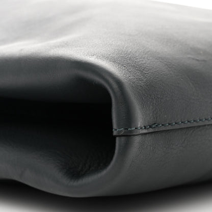 Burberry Calfskin Medium Grommet Hobo Dark Emerald 8 of 11