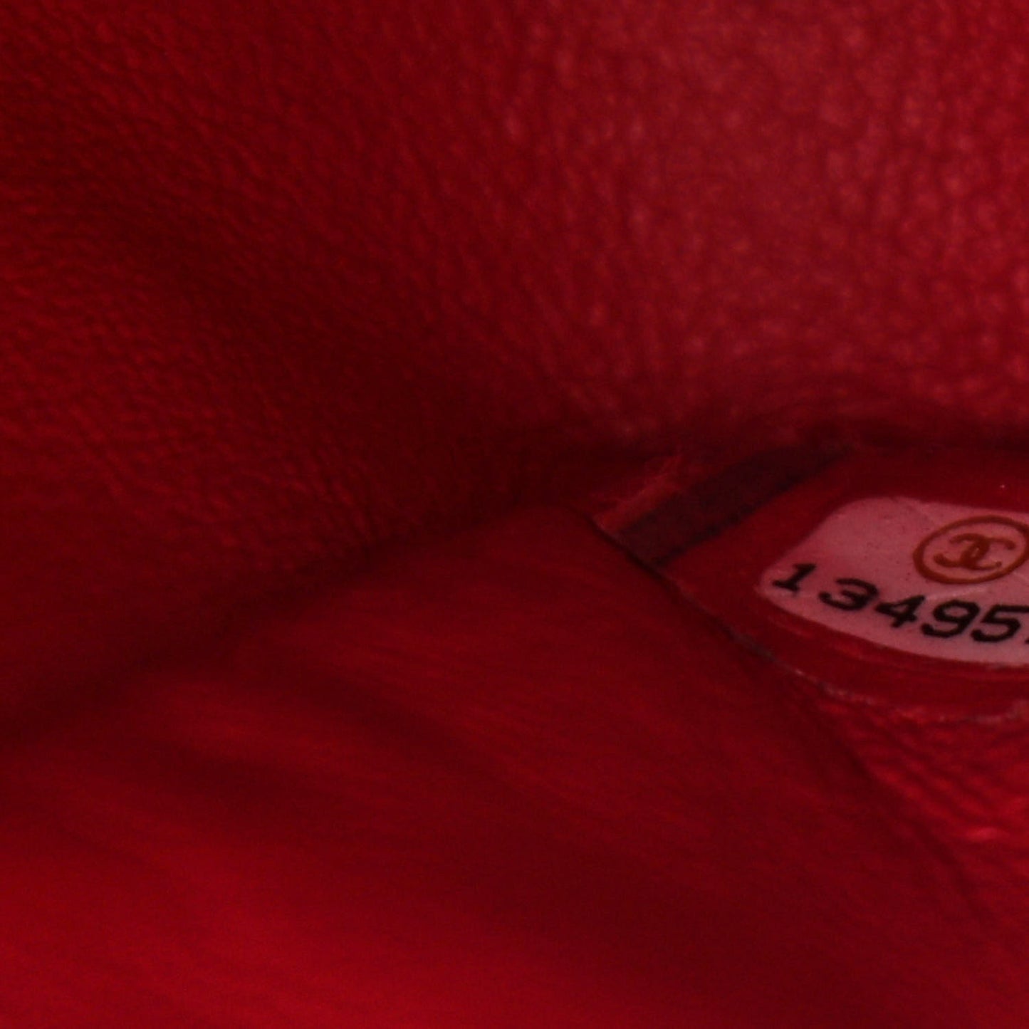 Lambskin Chevron Quilted Maxi Single Flap Red