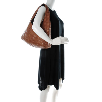 Bottega Veneta Nappa Intrecciato Ball Hobo Noce 2 of 10