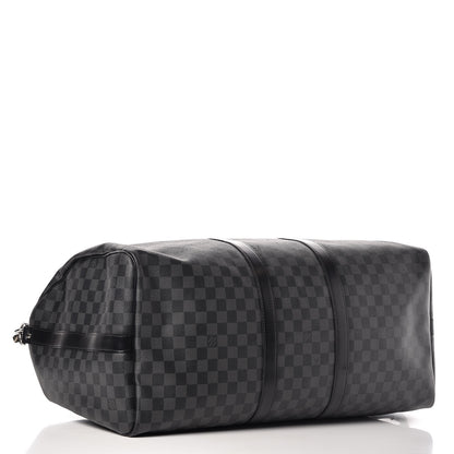 Louis Vuitton Damier Graphite Keepall Bandouliere 55 4 of 18