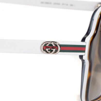 Gucci Web Sunglasses 3582/S Tortoise White 3 of 5