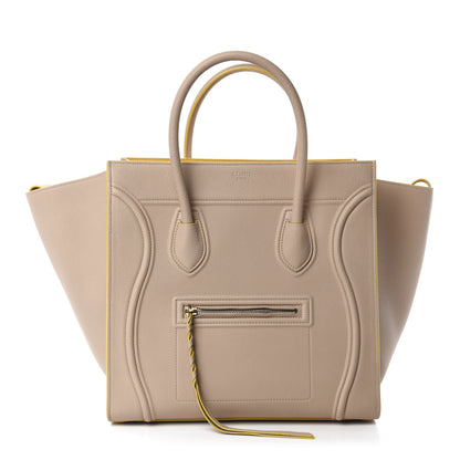 Celine Grained Calfskin Medium Phantom Luggage Powder 1 of 9
