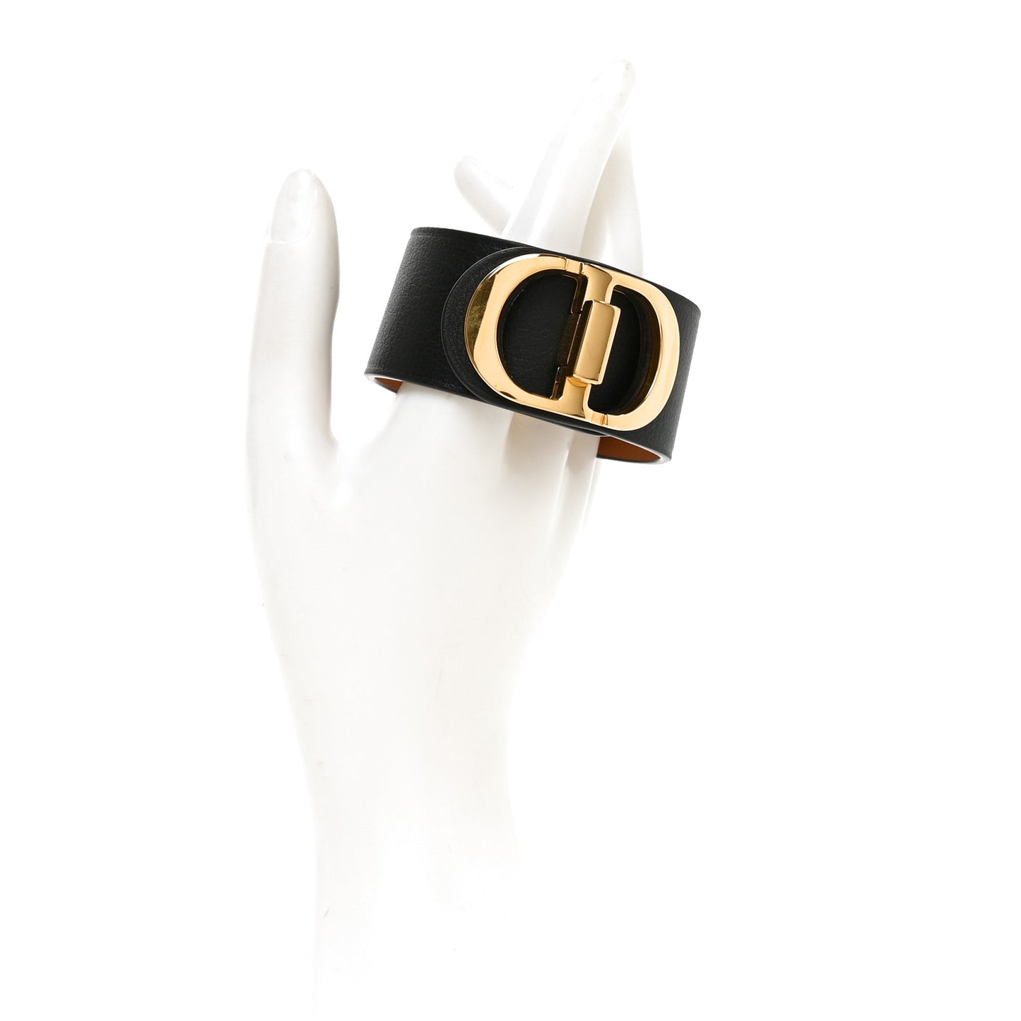 Calfskin 30 Montaigne Bracelet L Black