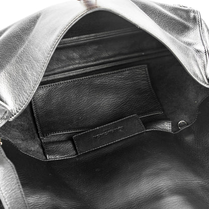 Balenciaga Calfskin Papier Sight Clutch Black 5 of 7