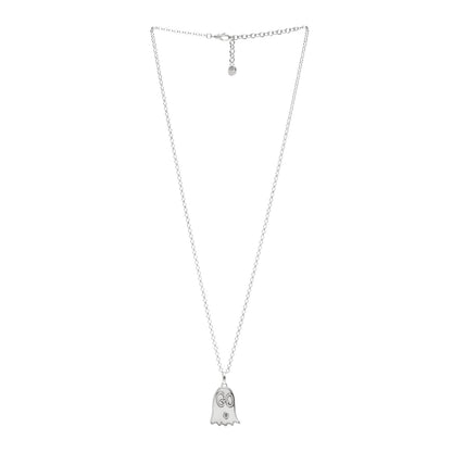 Gucci Sterling Silver GucciGhost Ghost Pendant Necklace 3 of 4