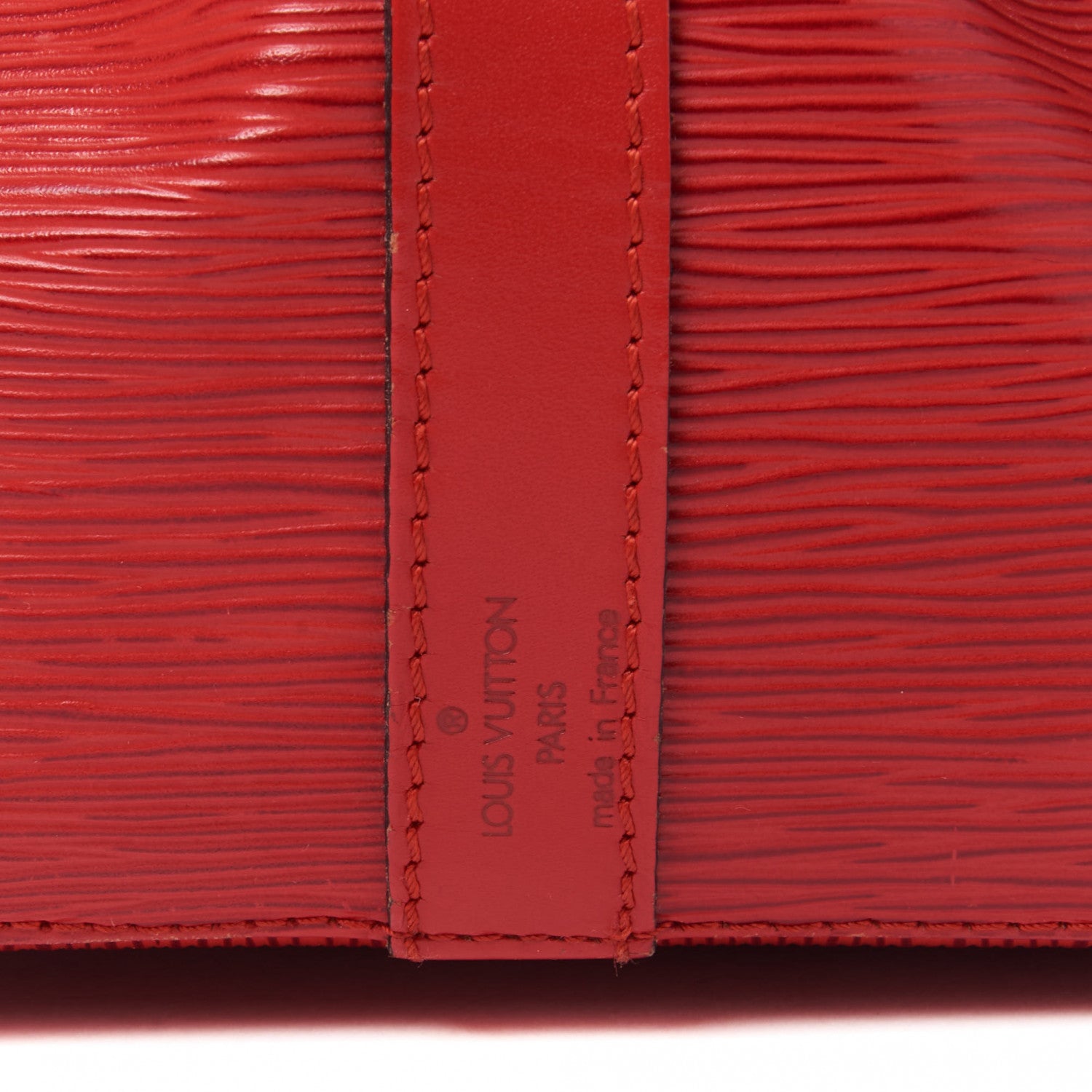 Louis Vuitton Epi Petit Noe Castillan Red 8 of 8