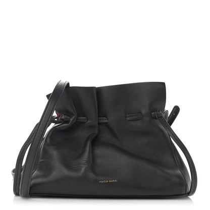 Mansur Gavriel Lambskin Mini Protea Bag Black Flamma 1 of 10